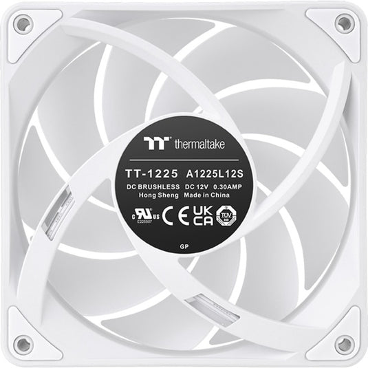 Thermaltake ct120 ex argb sync pc cooling fan snow (3-fan pack) case fans (wit, 3 stuks, 120 x 120 x 25 mm, pwm)