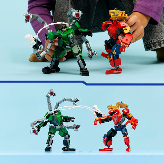 Lego marvel - mechaduel: spider-man vs. doc ock constructiespeelgoed (76338)
