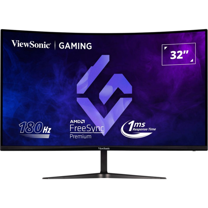 Afbeelding laden in galerijviewer, Viewsonic vx3218c-2k 32 curved gaming monitor (zwart, 1x displayport, 2x hdmi, 180 hz, 2x hdmi, 1x displayport, 180 hz)
