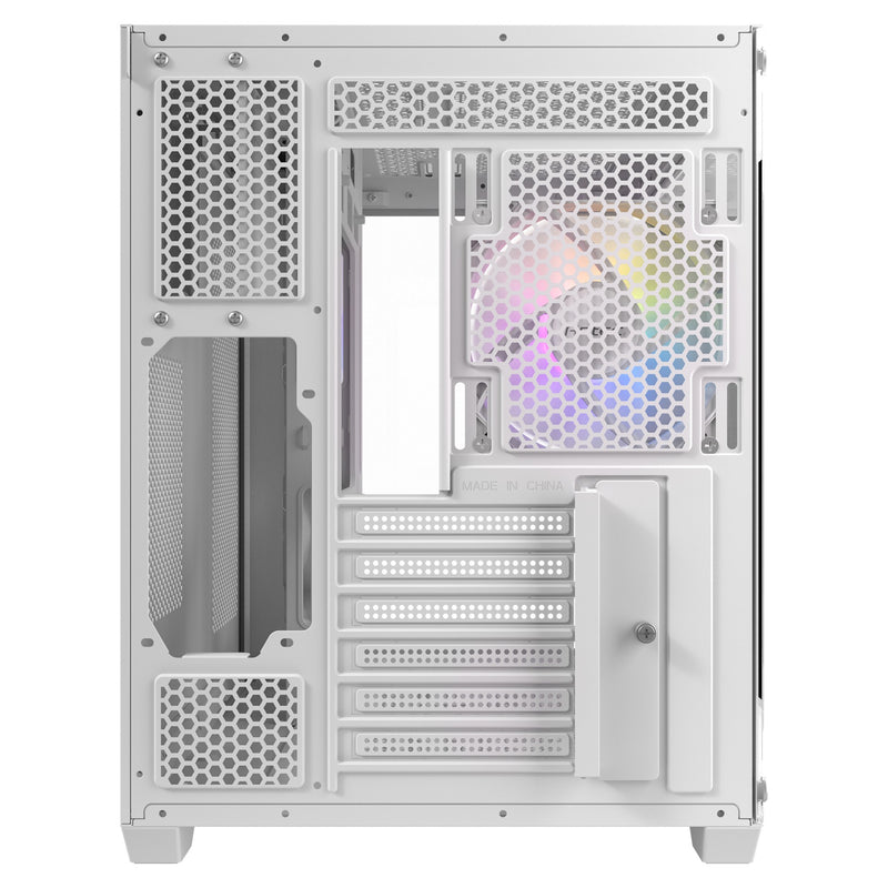 Afbeelding laden in galerijviewer, Antec cx800 argb midi tower behuizing (wit | 2x usb-a | tempered glass)
