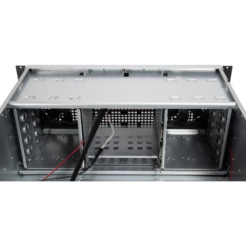 Afbeelding laden in galerijviewer, Inter-tech 4u 40248 rack behuizing (zwart | 2x usb-a)
