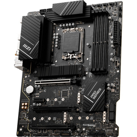 Msi pro z790-p wifi socket 1700 moederbord (zwart, raid, 2.5 gb-lan, wi-fi 6e, bt, sound, atx)