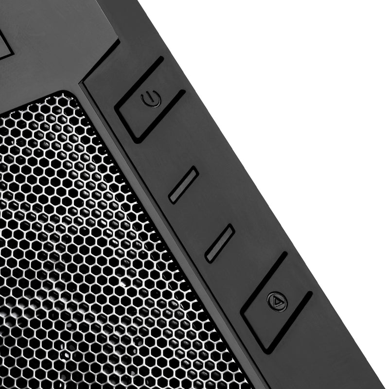 Afbeelding laden in galerijviewer, Silverstone sst-ps13b midi tower behuizing (zwart | 2x usb-a)
