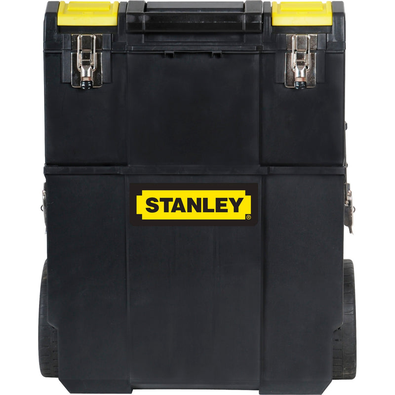 Afbeelding laden in galerijviewer, Stanley mobile work center 2-in-1 gereedschapskist (zwart geel)
