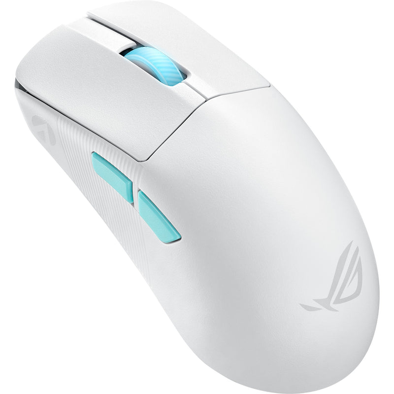 Afbeelding laden in galerijviewer, Asus rog harpe ace aim lab edition gaming muis (wit, 100 - 36.000 dpi, usb 2.0, 2,4 ghz, bluetooth, rgb leds)
