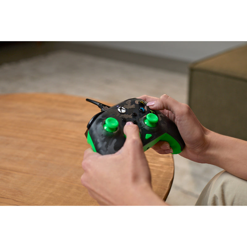 Afbeelding laden in galerijviewer, Turtle beach rematch core bedrade controller (zwart groen, xbox serie x|s, xbox one, pc)
