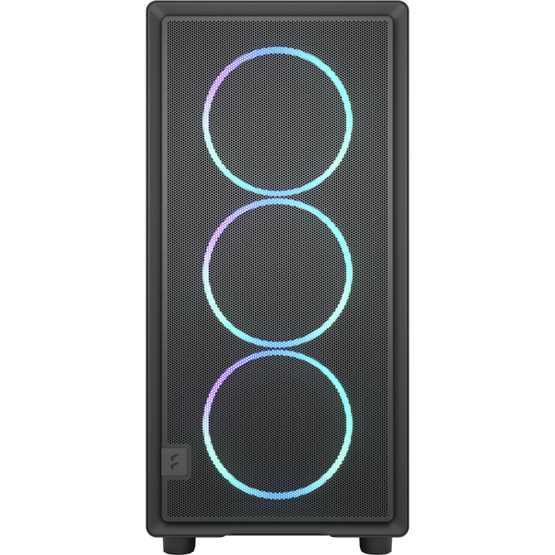 Afbeelding laden in galerijviewer, Fractal design epoch xl tg rgb midi tower behuizing (zwart | 2x usb-a | 1x usb-c | rgb | tempered glass)
