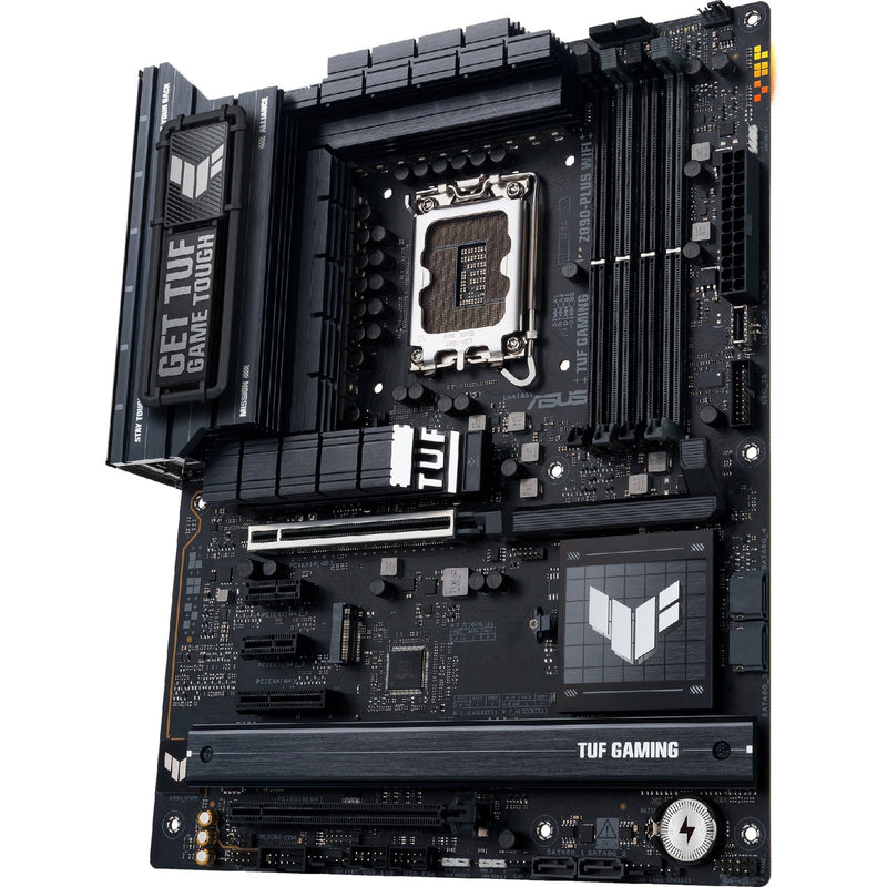 Afbeelding laden in galerijviewer, Asus tuf gaming z890-plus wifi socket 1851 moederbord (raid, 2.5gb-lan, wi-fi 7, bt, sound, atx)
