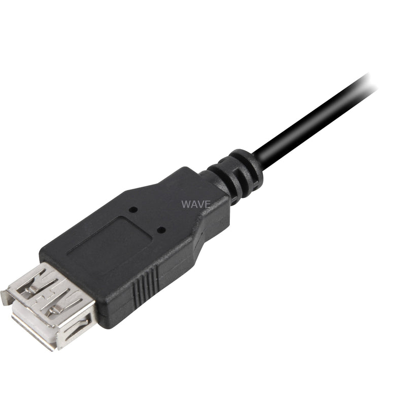 Afbeelding laden in galerijviewer, Sharkoon usb 2.0 verlengkabel (zwart, 2 meter, dubbele afscherming)
