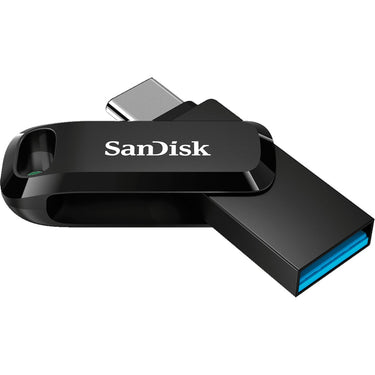 Sandisk ultra dual drive go 32 gb usb-stick (zwart, usb-a 3.2 (5 gbit s), usb-c 3.2 (5 gbit s))