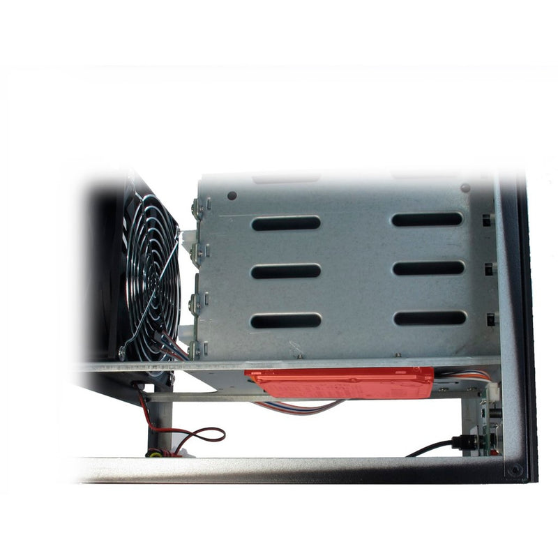 Afbeelding laden in galerijviewer, Inter-tech sc-4004 mini tower behuizing (zwart | 1x usb-a)

