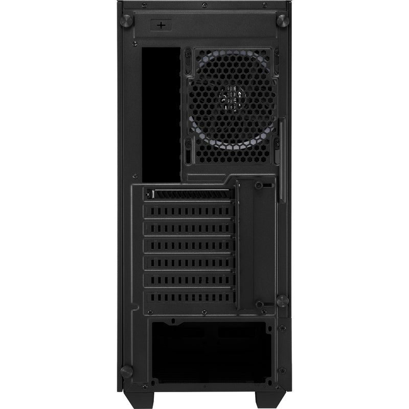 Afbeelding laden in galerijviewer, Sharkoon rgb lit 100 midi tower behuizing (zwart | 3x usb-a | rgb | window)
