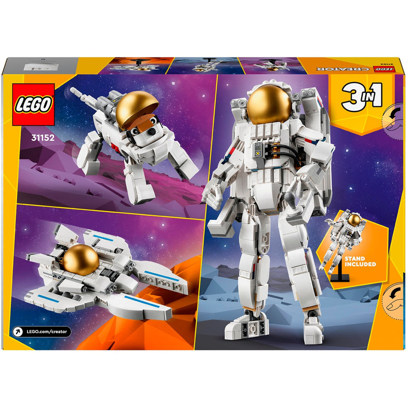Afbeelding laden in galerijviewer, Lego creator 3-in-1 - ruimtevaarder constructiespeelgoed (31152)
