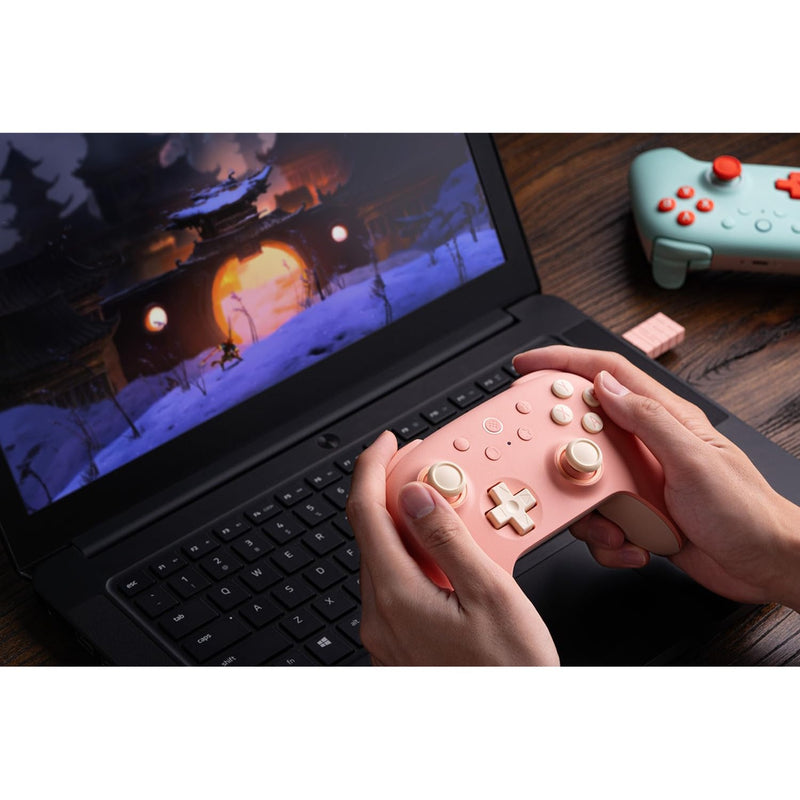 Afbeelding laden in galerijviewer, 8bitdo ultimate 2c wireless gamepad (perzik lichtgeel)
