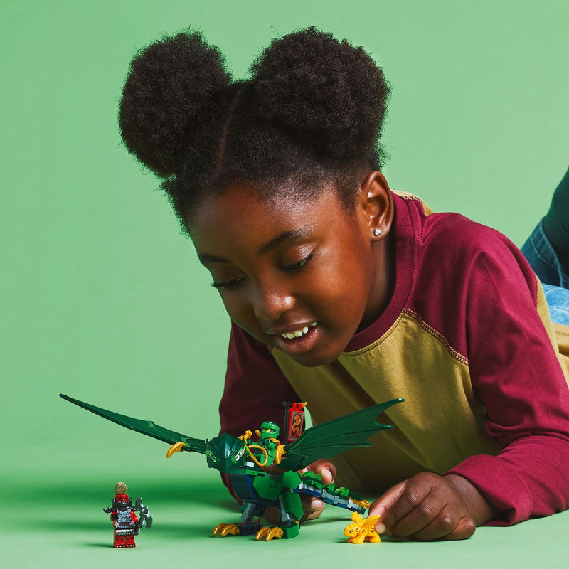 Afbeelding laden in galerijviewer, Lego ninjago 71829 lloyds groene bosdraak
