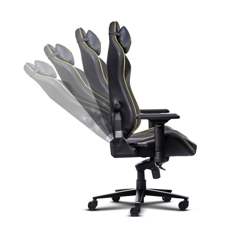 Afbeelding laden in galerijviewer, Trust gxt 721 ruya pro premium comfortabele gaming stoel (zwart geel)
