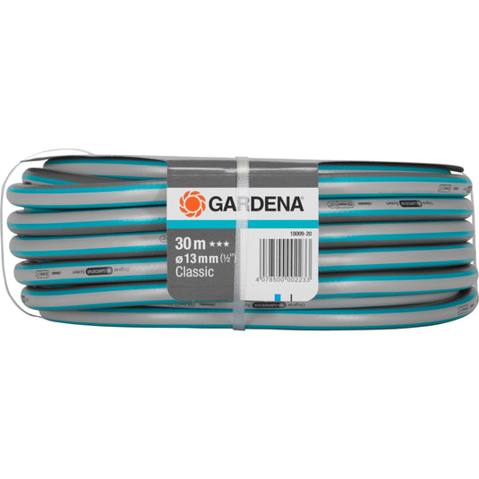 Gardena classic slang 13 mm (1 2 ) (grijs turquoise, 18009-20, 30 m)