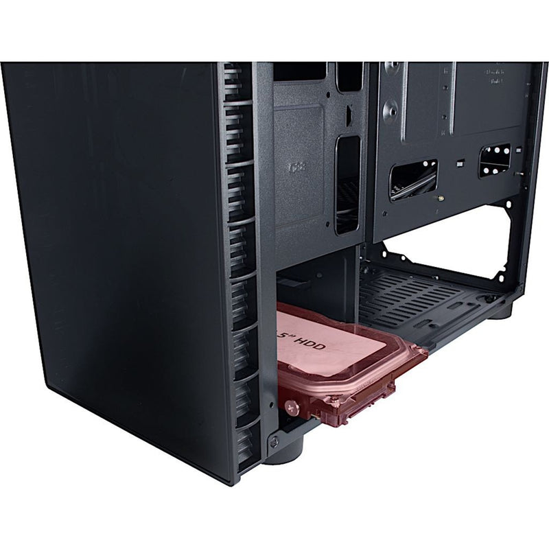 Afbeelding laden in galerijviewer, Inter-tech cxc2 midi tower behuizing (zwart | 3x usb-a | window)
