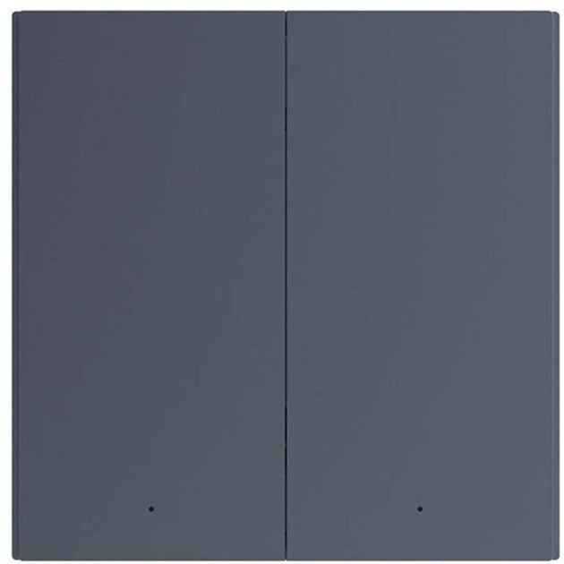 Afbeelding laden in galerijviewer, Aqara smart wall switch h1 dubbele schakelaar (antraciet, zigbee 3.0)
