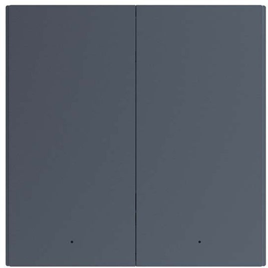 Aqara smart wall switch h1 dubbele schakelaar (antraciet, zigbee 3.0)