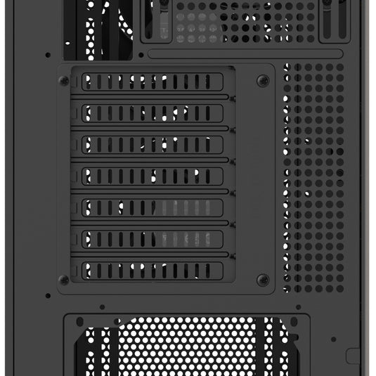 Thermaltake s370 ws midi tower behuizing (zwart | 2x usb-a | 1x usb-c | tempered glass)