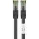 Goobay cat.8.1 netwerkkabel (zwart, 0,5 meter, s ftp (pimf), rj-45)