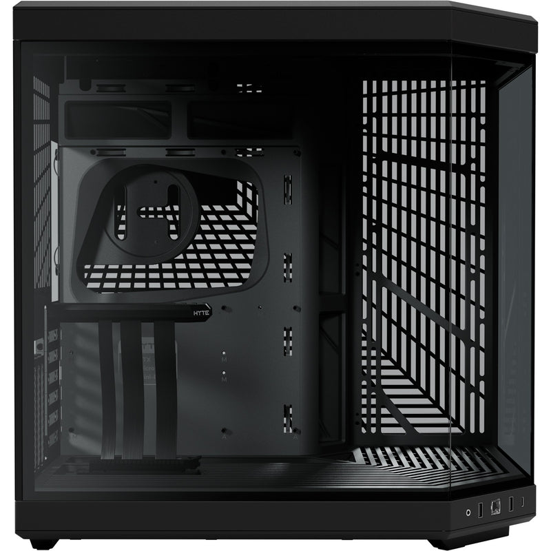 Afbeelding laden in galerijviewer, Hyte y70 midi tower behuizing (zwart | 2x usb-a | 1x usb-c | tempered glass)
