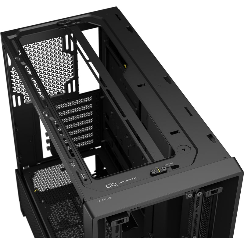 Afbeelding laden in galerijviewer, Corsair frame 4000d midi tower behuizing (zwart | 2x usb-a | 1x usb-c | tempered glass)
