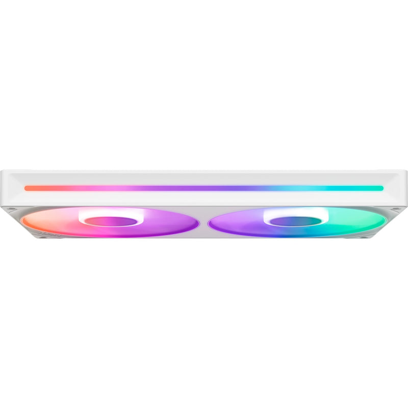 Afbeelding laden in galerijviewer, Nzxt f280 rgb core case fans (wit, 2 stuks, 280 x 140 x 26 mm)
