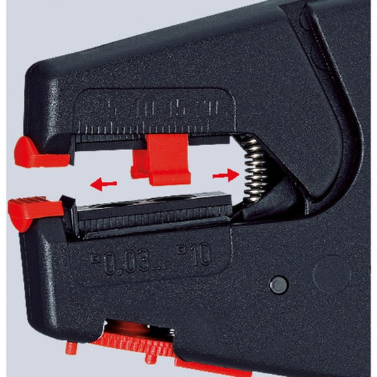 Knipex 12 40 200 afstriptang automatisch 003-10mm²