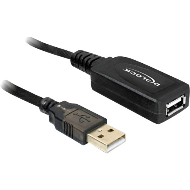 Afbeelding laden in galerijviewer, Delock actieve usb 2.0 verlengkabel (zwart, 20 meter)

