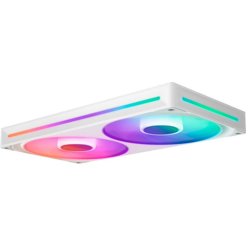 Afbeelding laden in galerijviewer, Nzxt f280 rgb core case fans (wit, 2 stuks, 280 x 140 x 26 mm)
