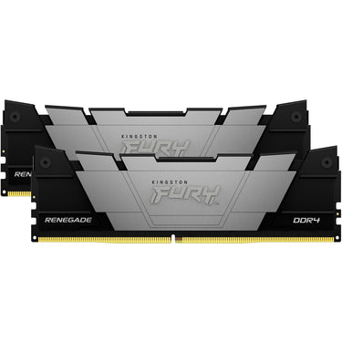 Kingston fury renegade 32 gb ddr4-3600 (2x 16 gb) werkgeheugen (zwart, kf436c16rb12k2 32, xmp 2.0)