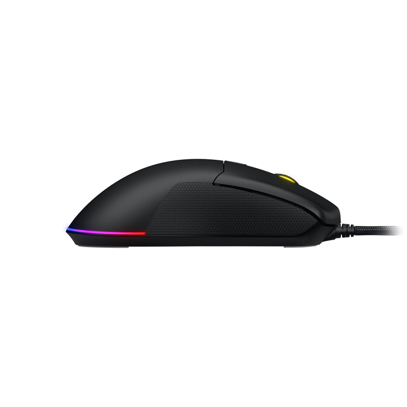 Afbeelding laden in galerijviewer, Hator pulsar 3 gaming muis (zwart, 400 - 12.000 dpi, rgb)
