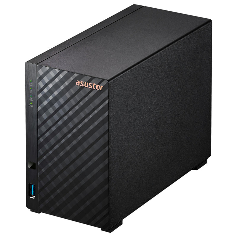 Afbeelding laden in galerijviewer, Asustor drivestor 2 gen2 (as1202t) nas (zwart, lan, usb)
