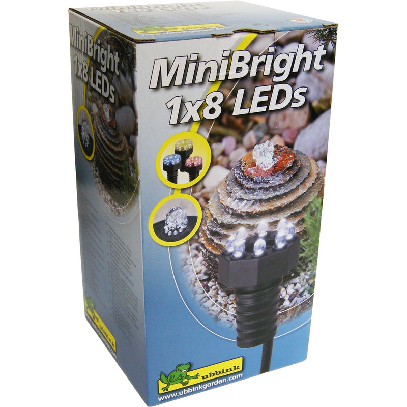 Afbeelding laden in galerijviewer, Ubbink minibright 1x8 ledlamp
