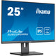 Iiyama prolite xub2595wsu-b5 25 monitor (zwart, hdmi, displayport, vga, 2x usb-a, usb-b)