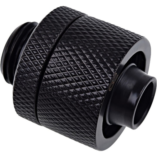 Alphacool eiszapfen 16 10mm compression fitting verbinding (zwart)