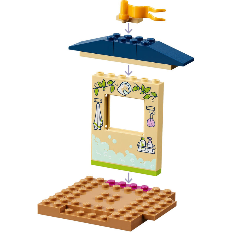 Afbeelding laden in galerijviewer, Lego friends - ponywasstal constructiespeelgoed (41696)

