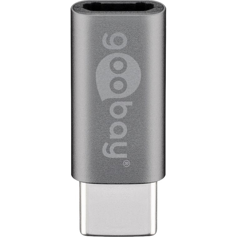 Afbeelding laden in galerijviewer, Goobay usb-c naar micro-usb adapter (grijs)
