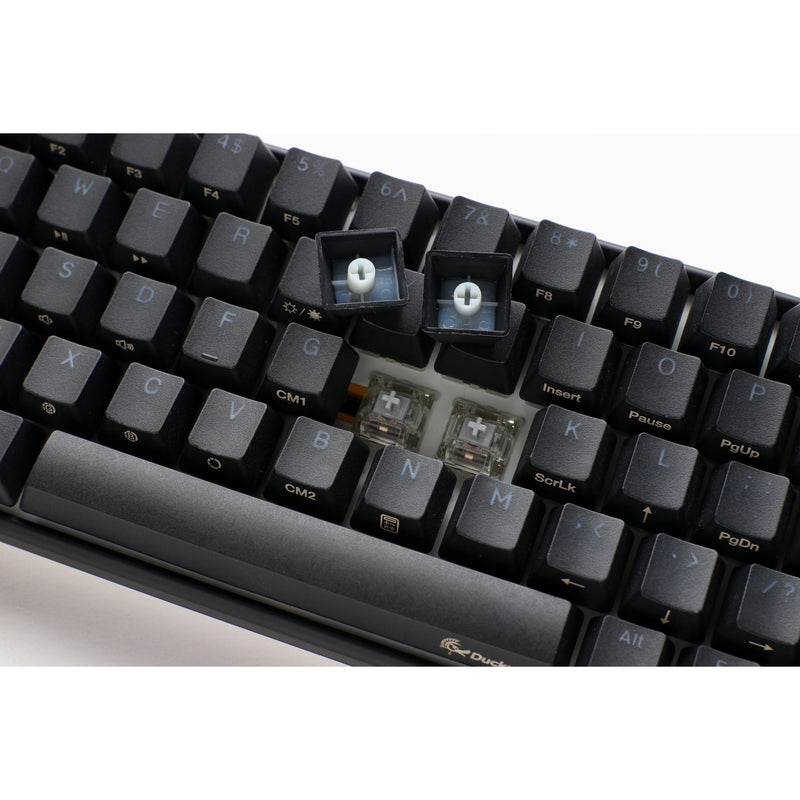 Afbeelding laden in galerijviewer, Ducky one 3 classic mini rgb mechanisch toetsenbord (zwart, us lay-out (qwerty), cherry mx brown, 60%, rgb led, double-shot pbt, hot-swappable, quack mechanics)
