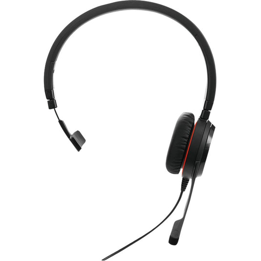 Jabra evolve 30 ii uc mono on-ear headset (zwart)