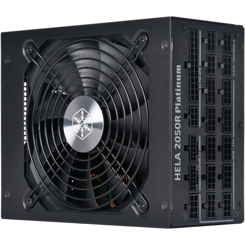 Afbeelding laden in galerijviewer, Silverstone hela 2050r platinum, modulaire 2050 watt voeding (zwart, 14x pcie)
