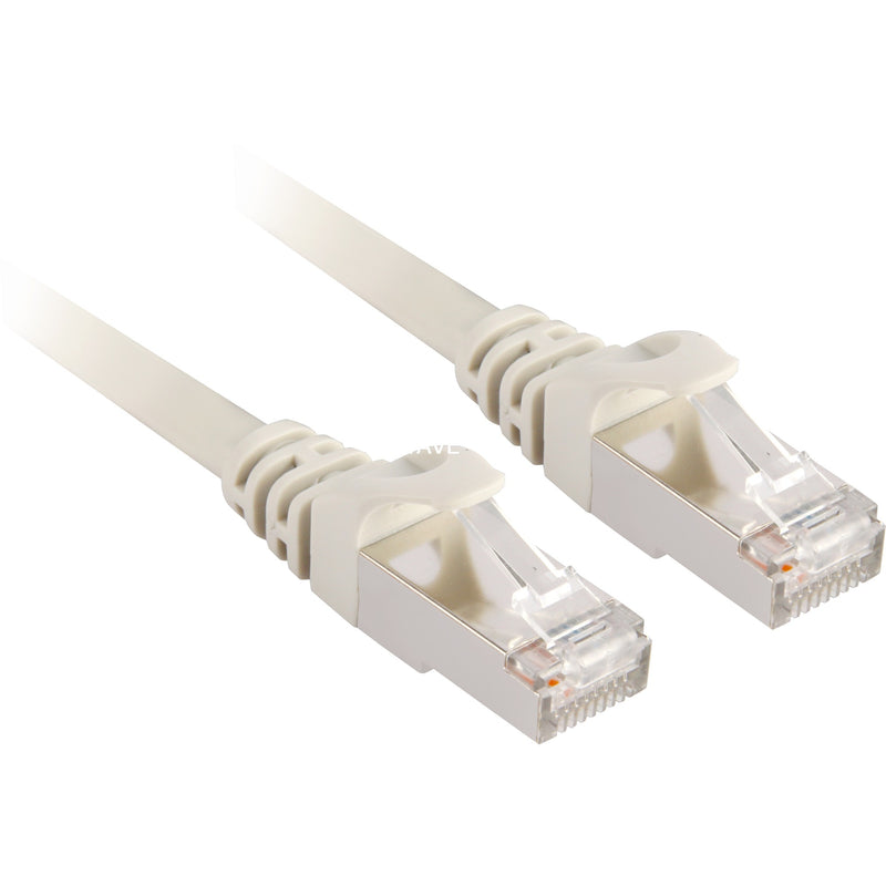 Afbeelding laden in galerijviewer, Sharkoon cat.6 netwerkkabel (grijs, 3 meter, sftp, rj-45)
