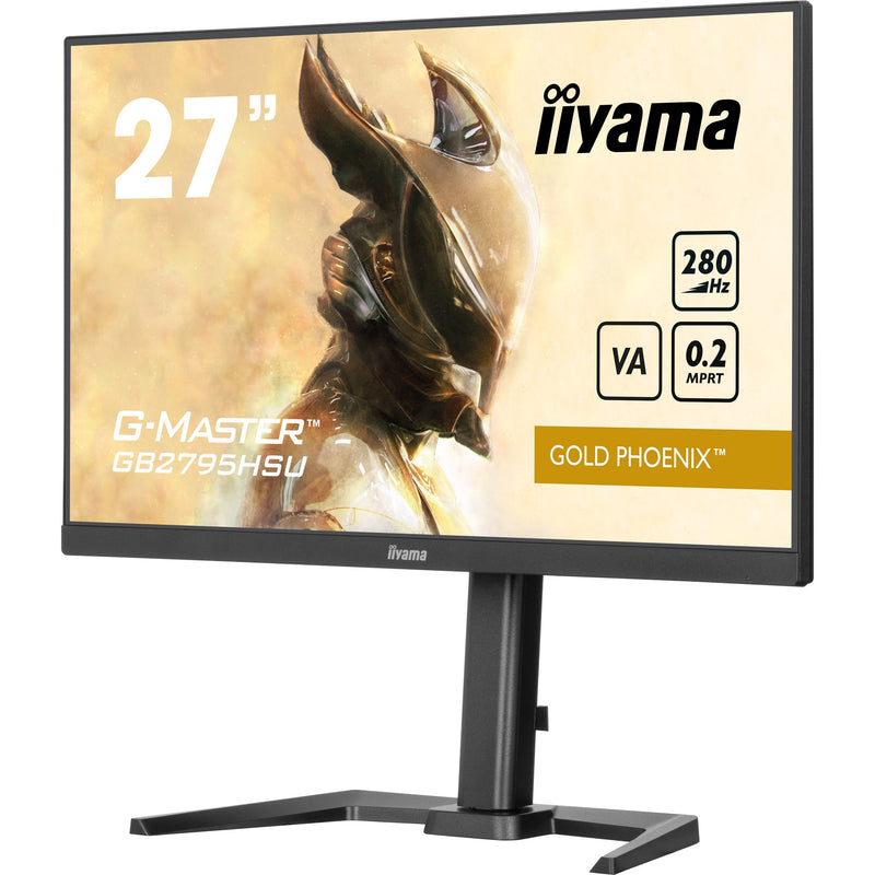 Afbeelding laden in galerijviewer, Iiyama g-master gold phoenix gb2795hsu-b1 27 gaming monitor (zwart, 1x displayport, 1x hdmi, 4x usb-a, 280 hz)
