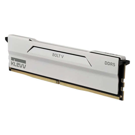 Klevv 32 gb ddr5-6000 (2x 16 gb) kit werkgeheugen (wit, kd5agu880-60a300i, bolt v, xmp 3.0, expo)