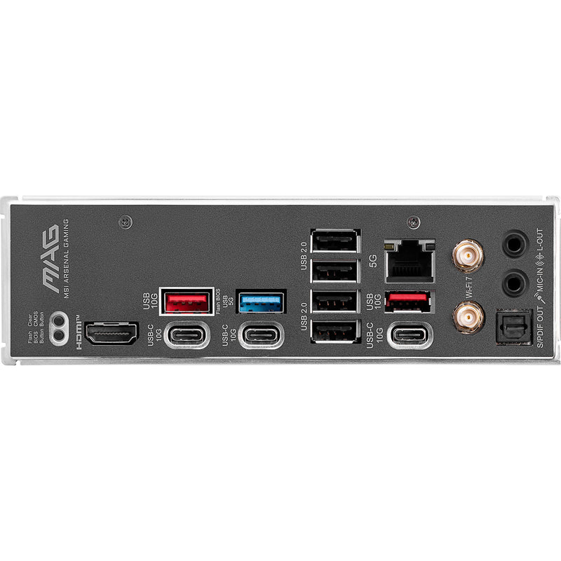 Afbeelding laden in galerijviewer, Msi mag b850 tomahawk max wifi socket am5 moederbord (raid, 5gb-lan, wi-fi 7, bt, sound, atx)
