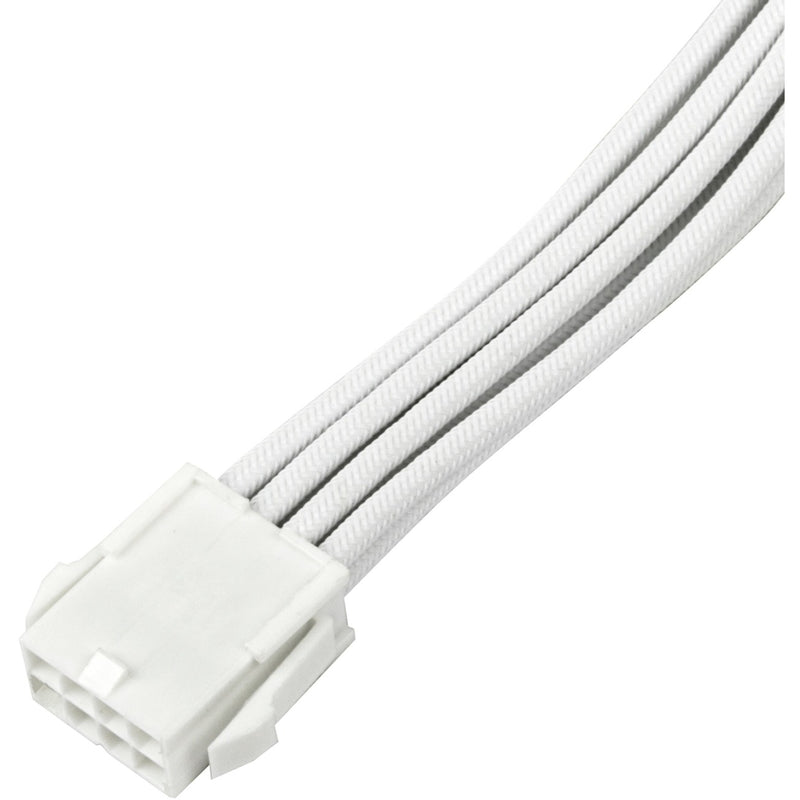 Afbeelding laden in galerijviewer, Silverstone sst-pp07e-eps8w-v2, eps 12v 8pin (4+4) verlengkabel (wit, 30 centimeter)

