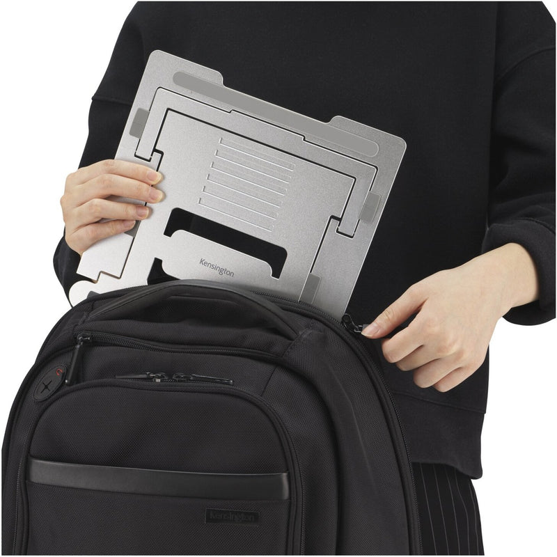 Afbeelding laden in galerijviewer, Kensington easy riser aluminium laptop riser standaard (aluminium)
