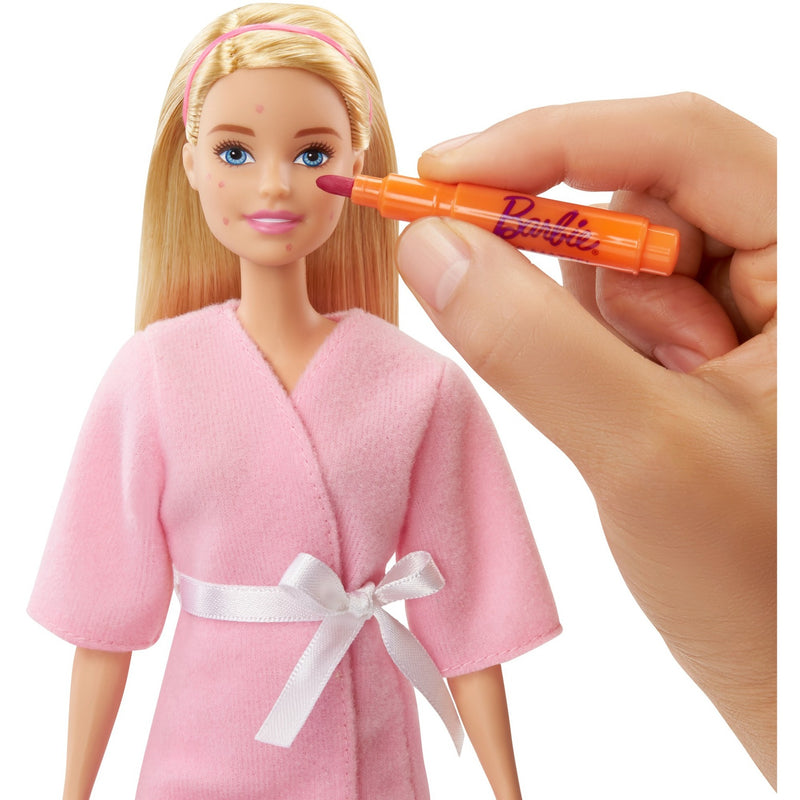 Afbeelding laden in galerijviewer, Barbie face mask spa day speelset pop
